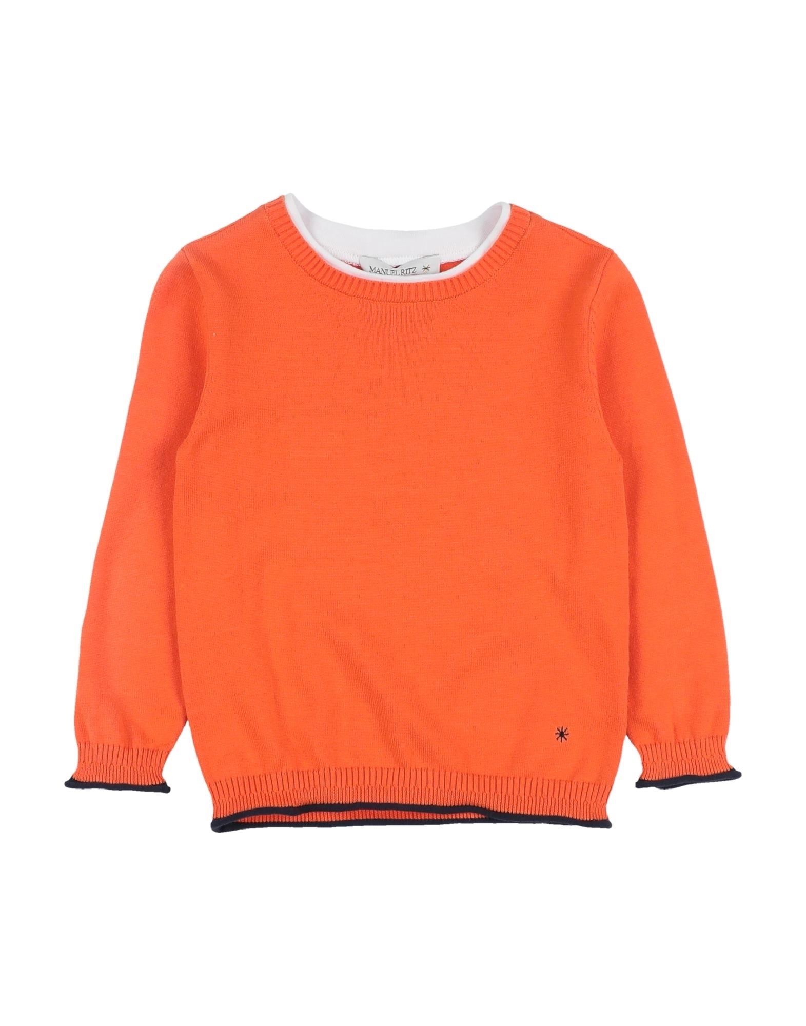MANUEL RITZ Pullover Kinder Orange von MANUEL RITZ