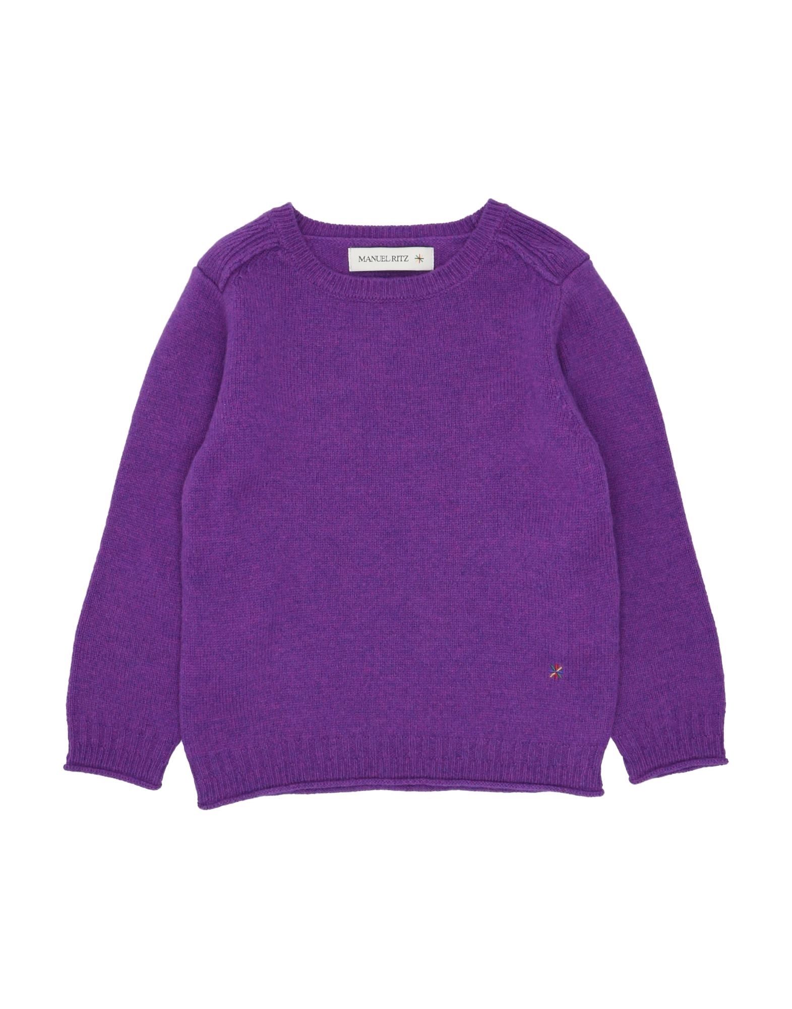 MANUEL RITZ Pullover Kinder Violett von MANUEL RITZ