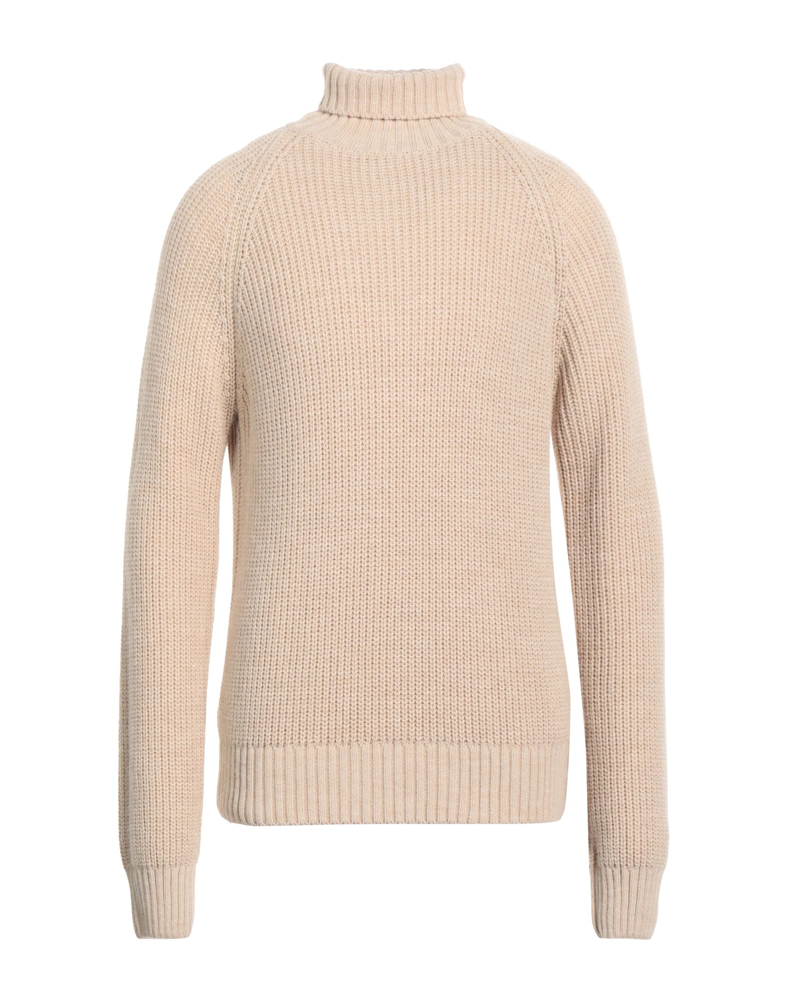 MANUEL RITZ Rollkragenpullover Herren Beige von MANUEL RITZ