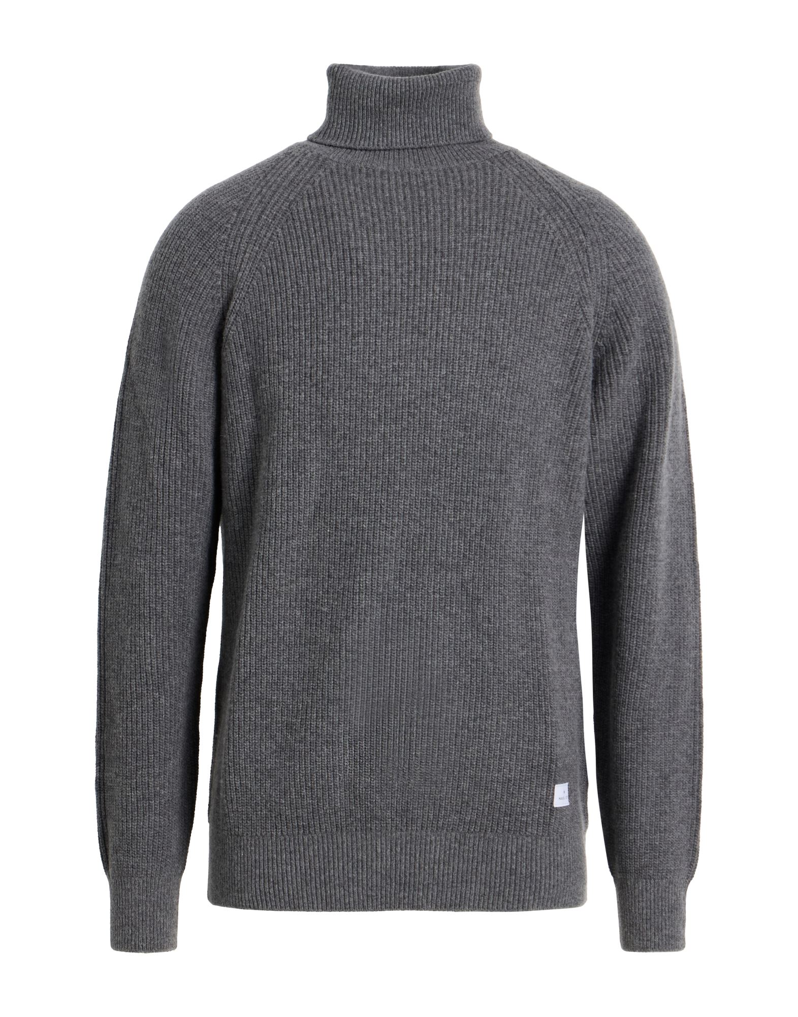 MANUEL RITZ Rollkragenpullover Herren Grau von MANUEL RITZ