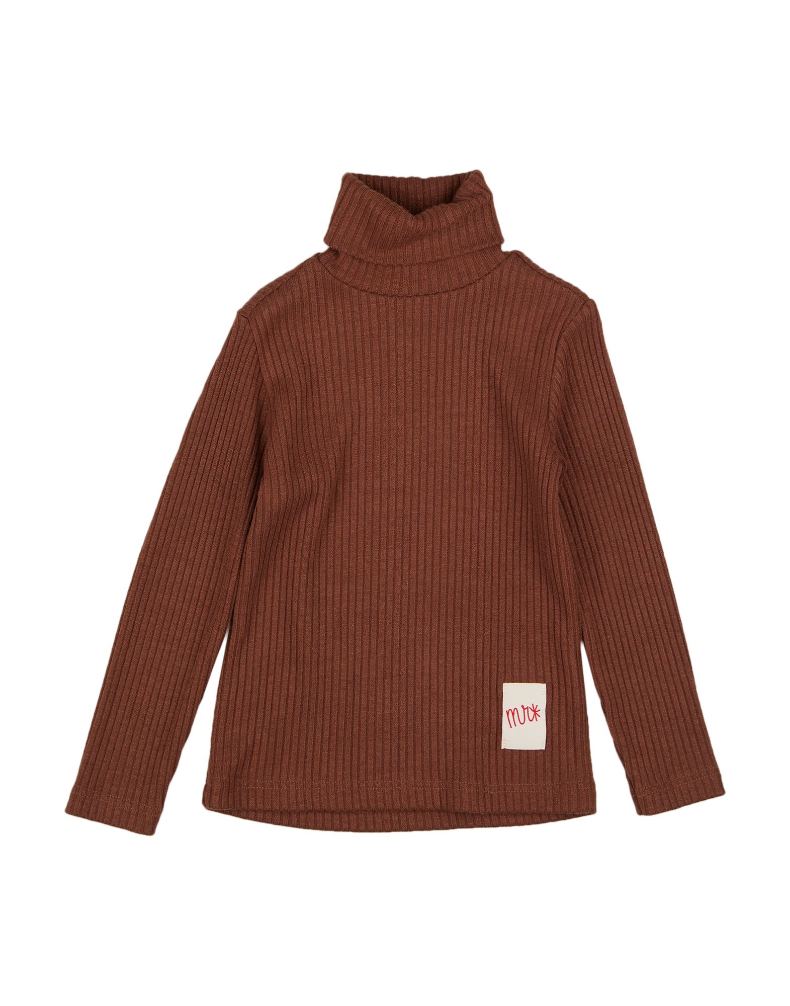 MANUEL RITZ Rollkragenpullover Kinder Braun von MANUEL RITZ