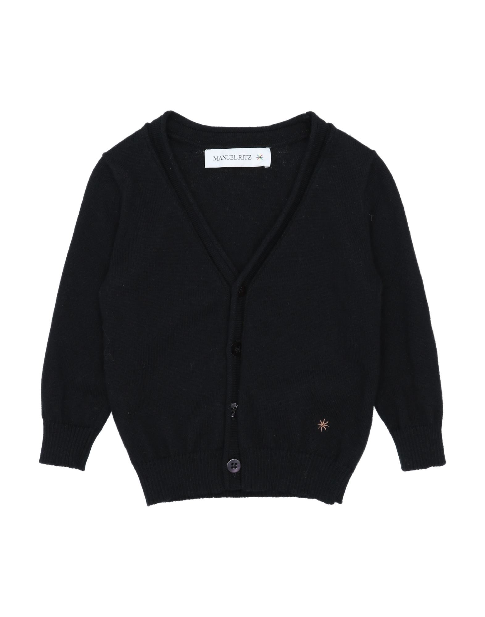 MANUEL RITZ Strickjacke Kinder Schwarz von MANUEL RITZ