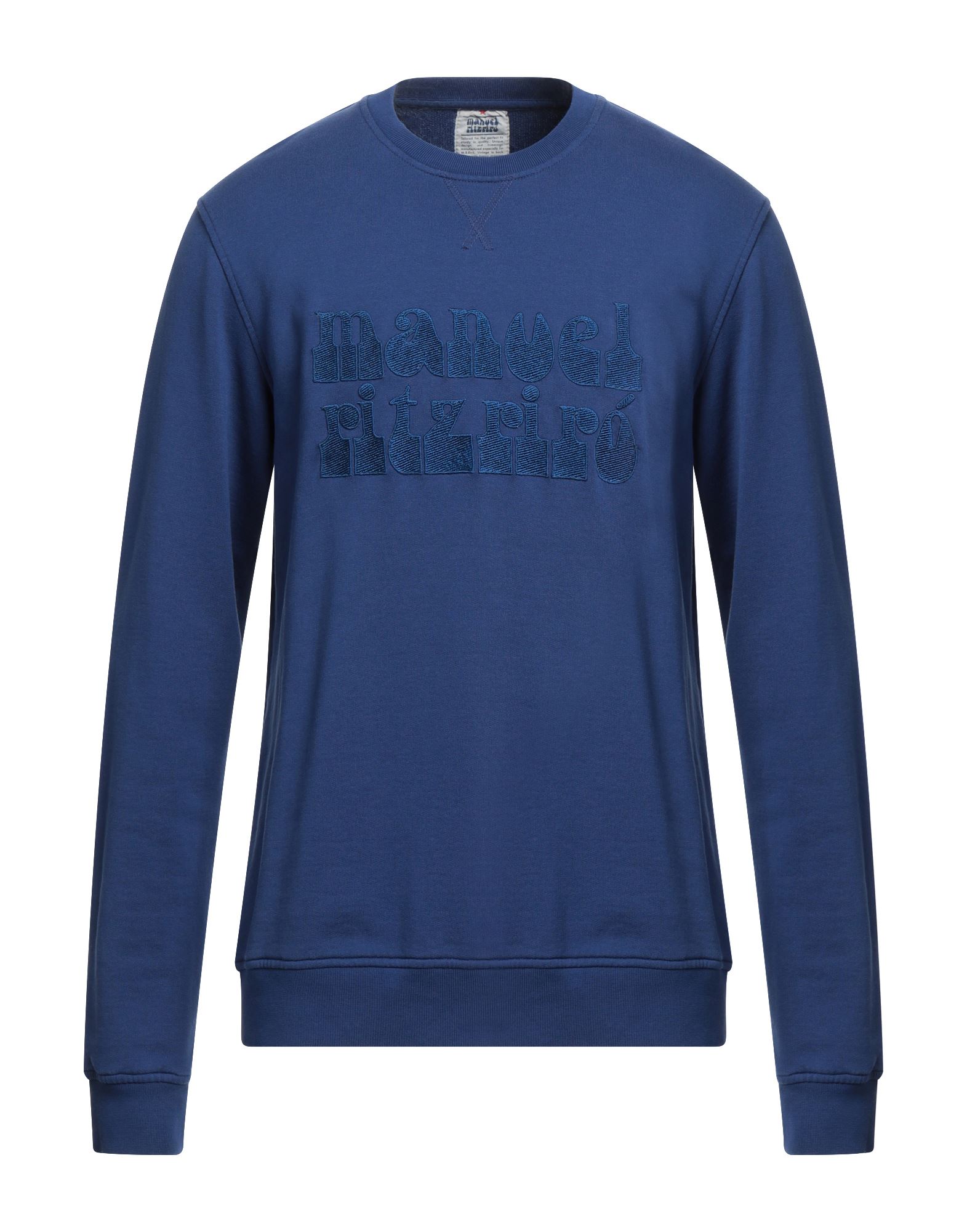 MANUEL RITZ Sweatshirt Herren Blau MANUEL RITZ Sweatshirt Herren Blau von MANUEL RITZ