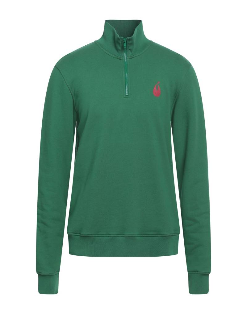 MANUEL RITZ Sweatshirt Herren Grün von MANUEL RITZ