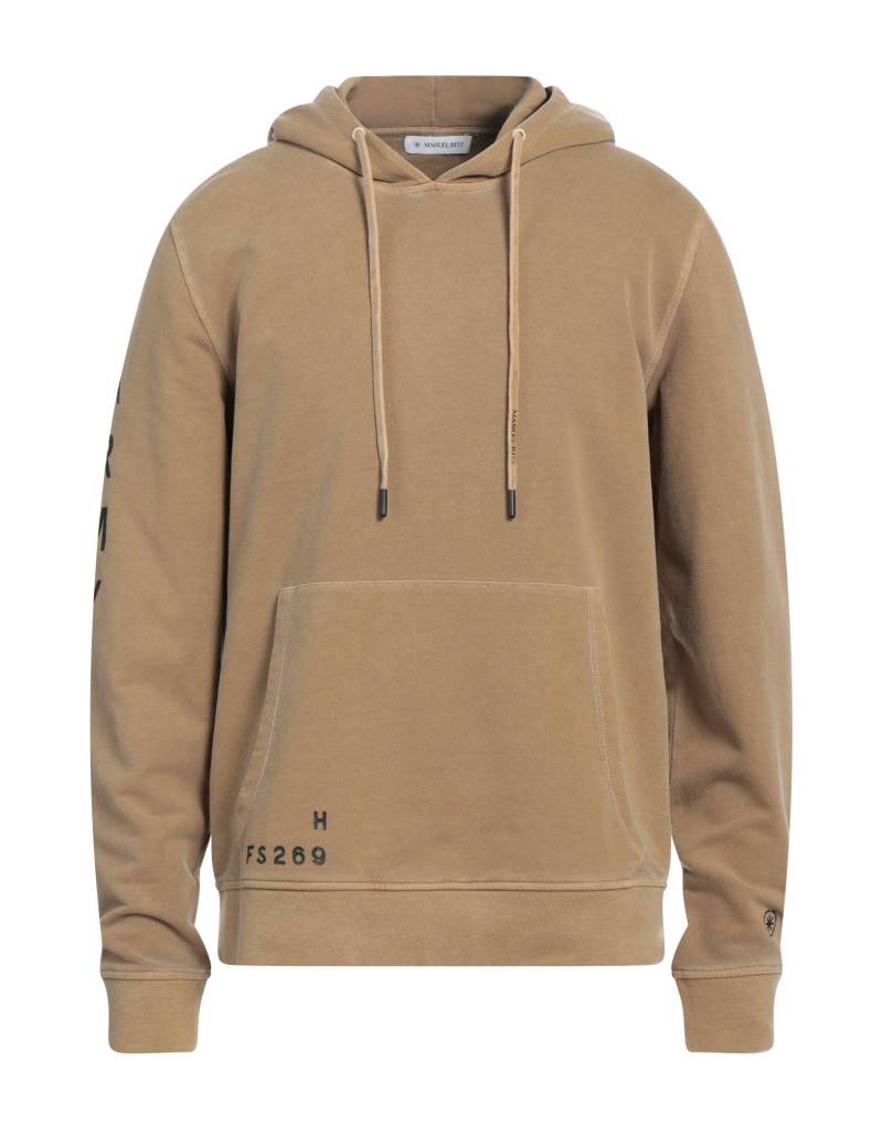 MANUEL RITZ Sweatshirt Herren Kamel von MANUEL RITZ