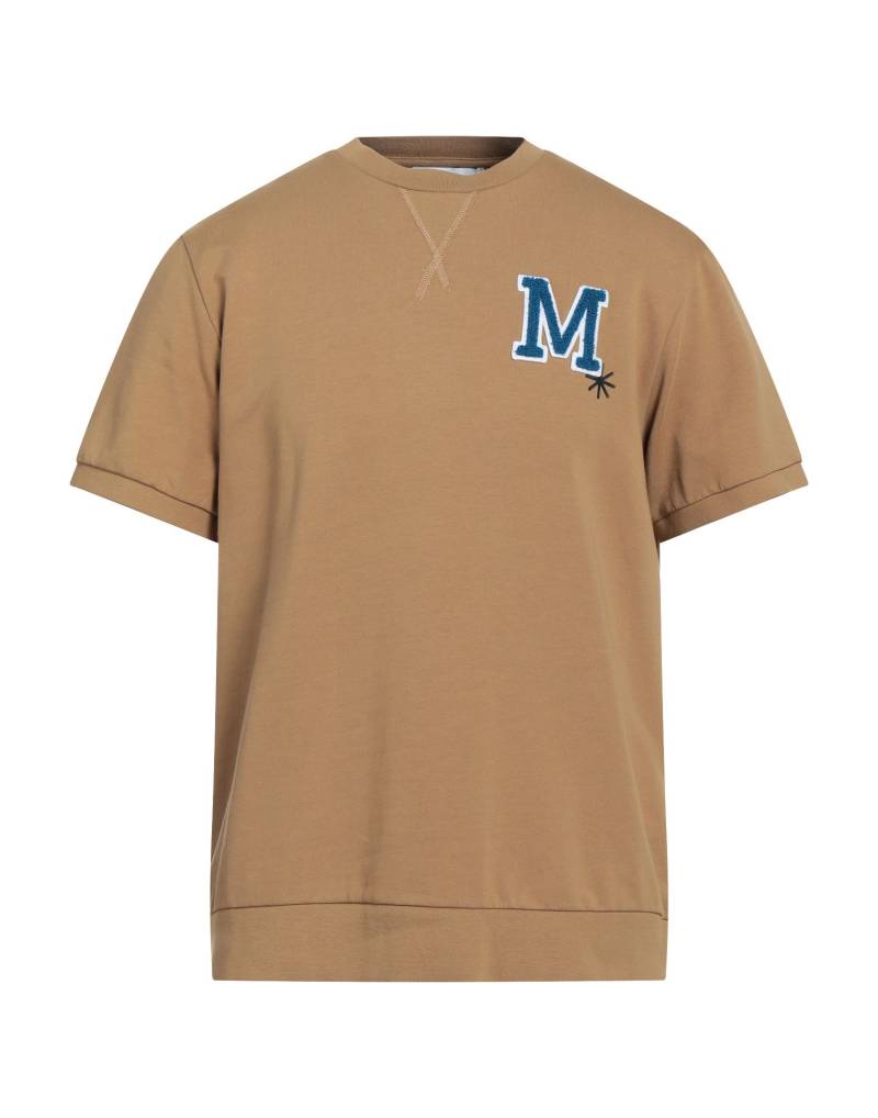 MANUEL RITZ Sweatshirt Herren Kamel von MANUEL RITZ