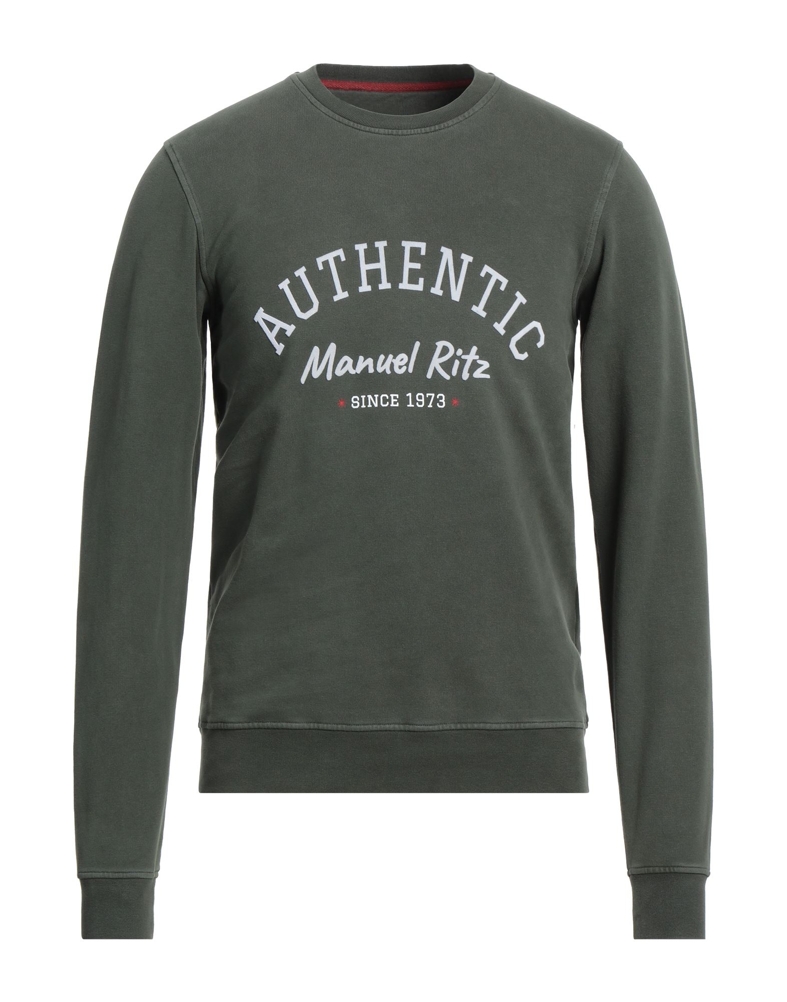 MANUEL RITZ Sweatshirt Herren Militärgrün von MANUEL RITZ