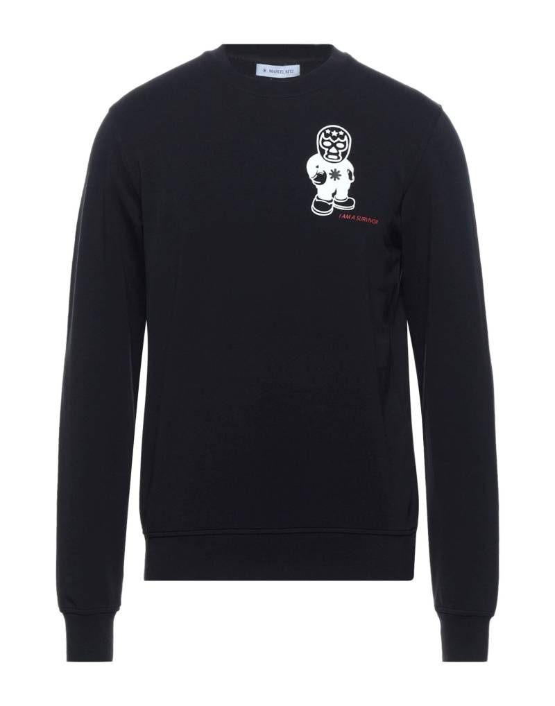 MANUEL RITZ Sweatshirt Herren Nachtblau von MANUEL RITZ