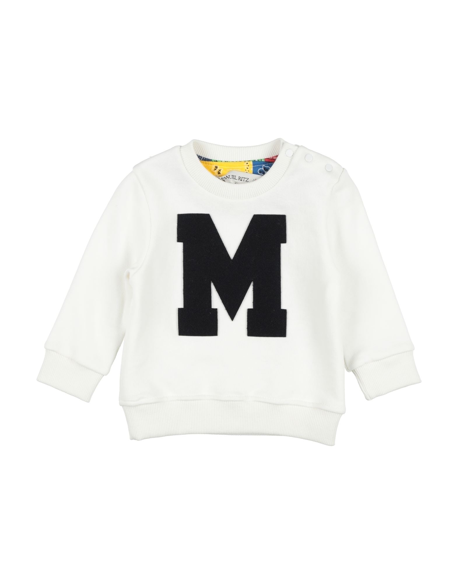 MANUEL RITZ Sweatshirt Kinder Weiß von MANUEL RITZ