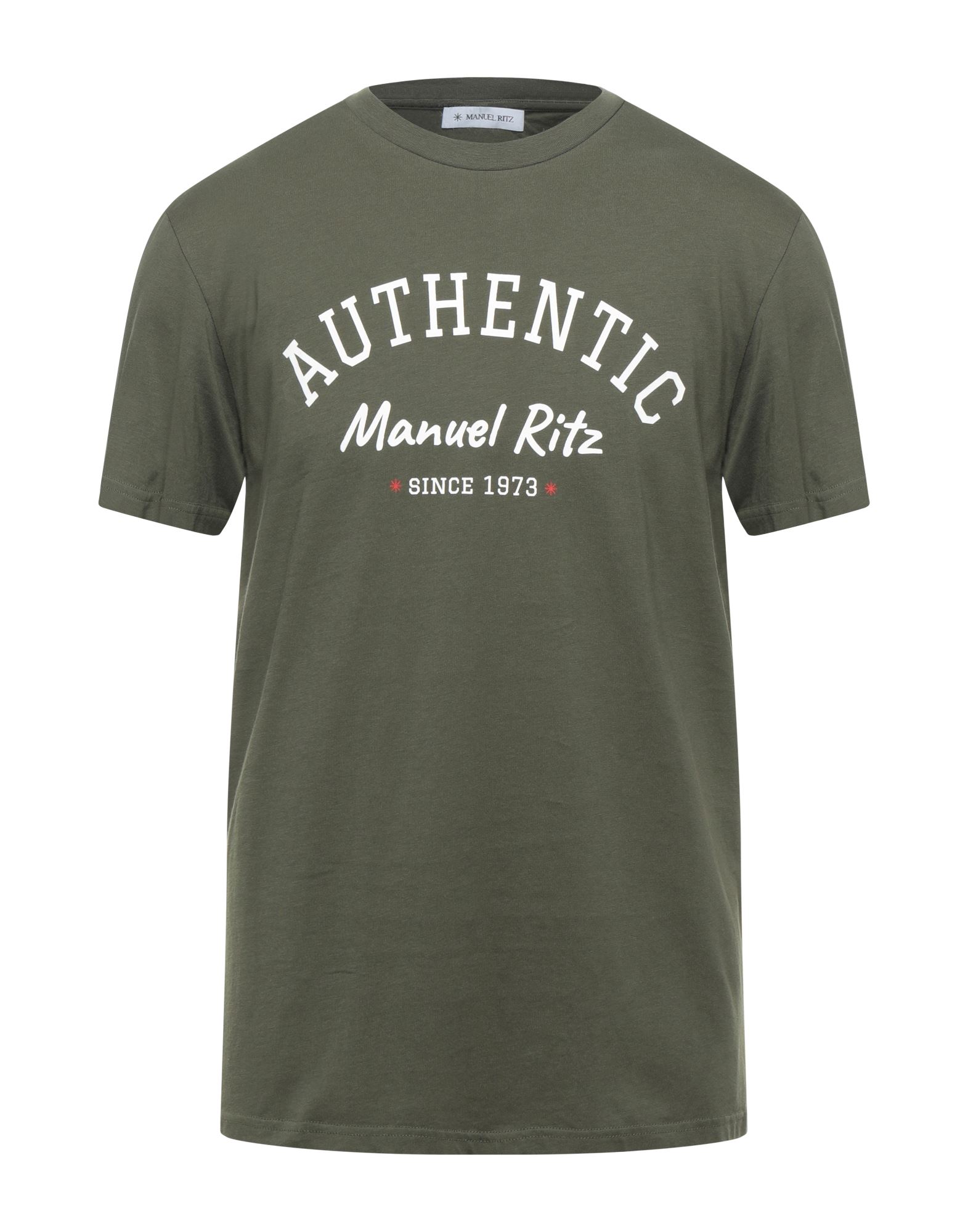 MANUEL RITZ T-shirts Herren Militärgrün von MANUEL RITZ