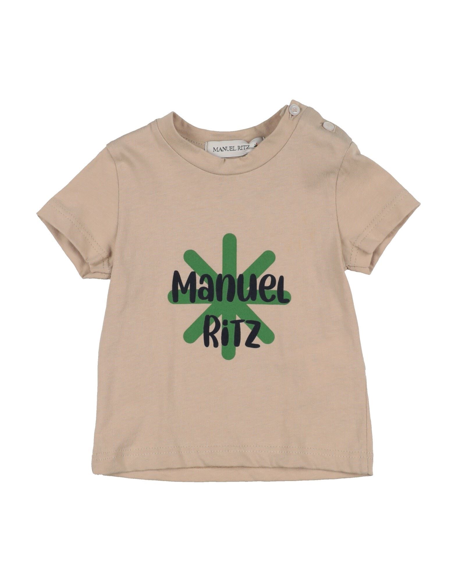 MANUEL RITZ T-shirts Kinder Beige von MANUEL RITZ
