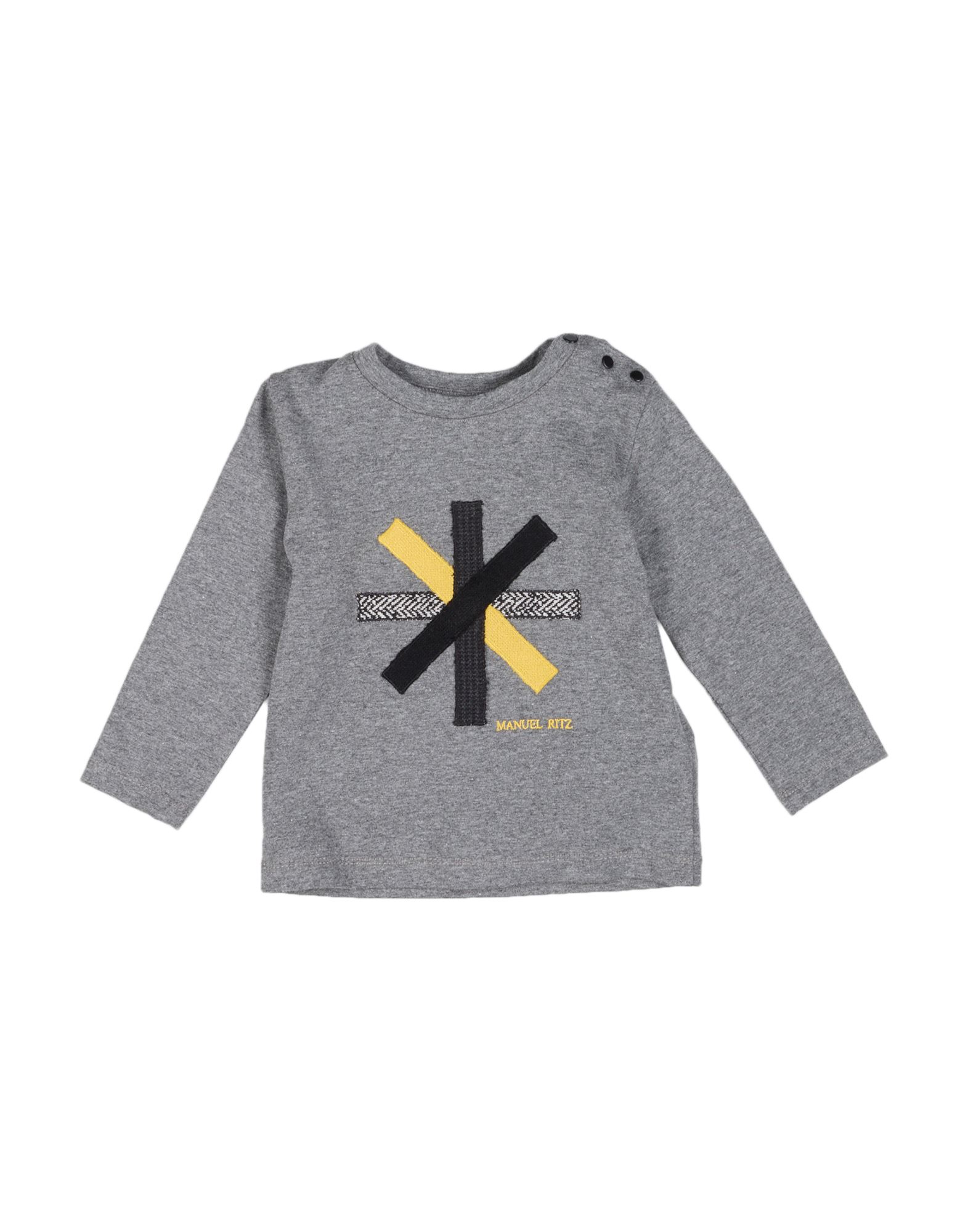 MANUEL RITZ T-shirts Kinder Grau von MANUEL RITZ