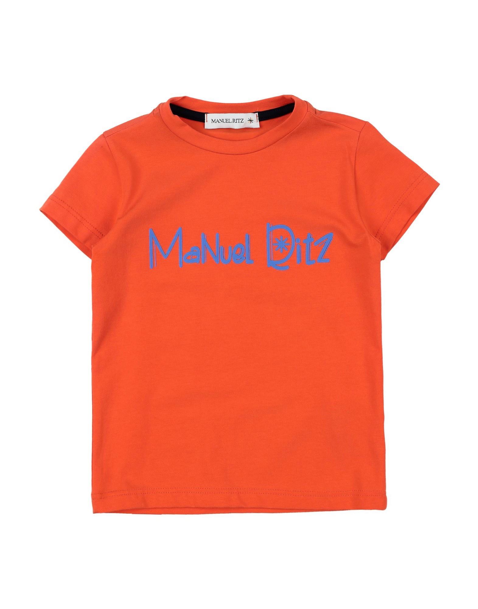 MANUEL RITZ T-shirts Kinder Orange von MANUEL RITZ