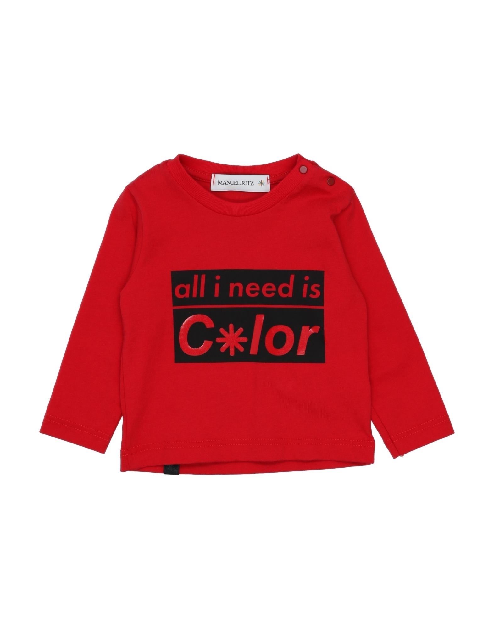 MANUEL RITZ T-shirts Kinder Rot von MANUEL RITZ