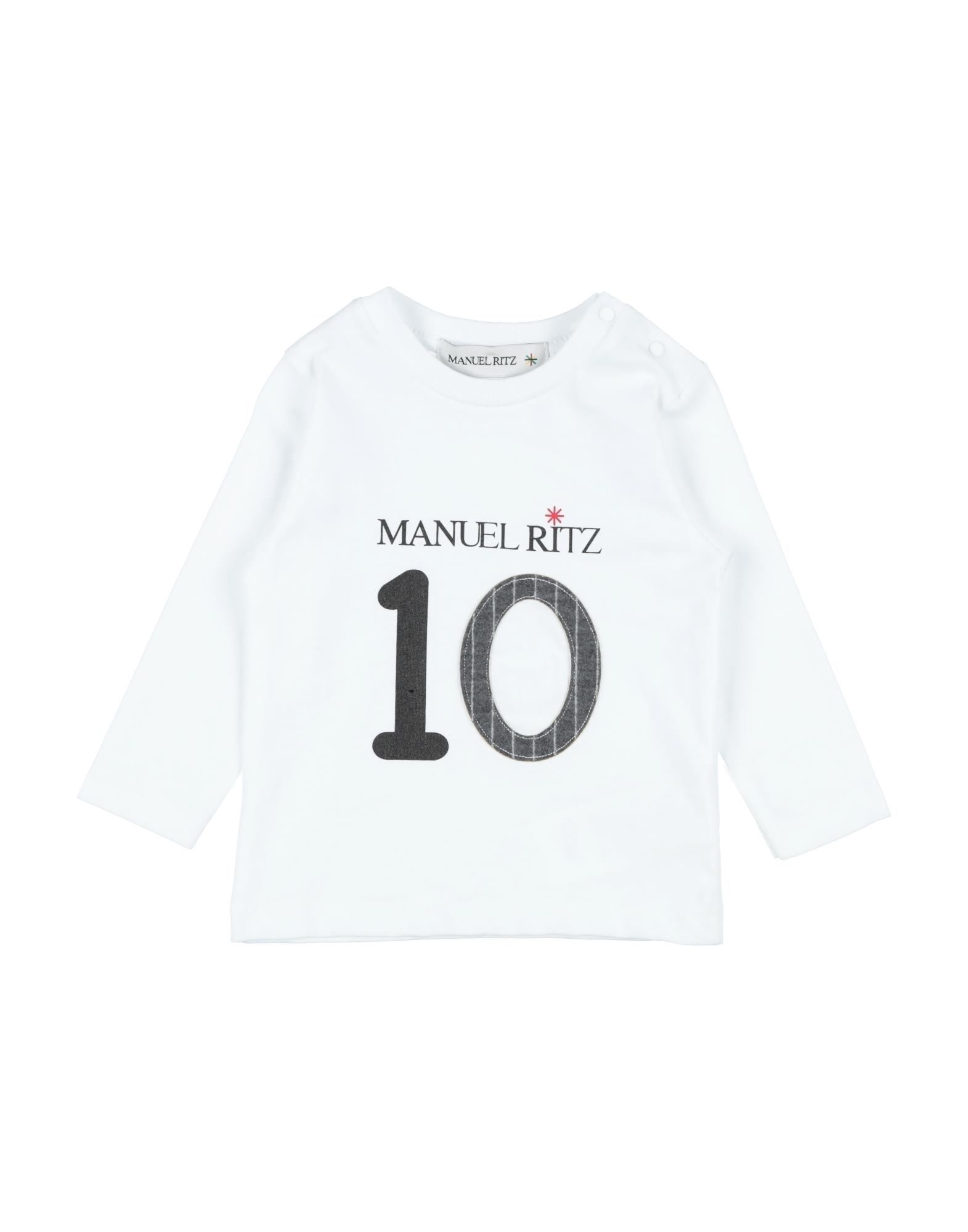 MANUEL RITZ T-shirts Kinder Weiß von MANUEL RITZ