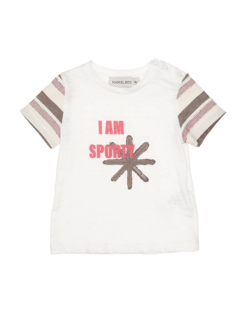 MANUEL RITZ T-shirts Kinder Weiß von MANUEL RITZ