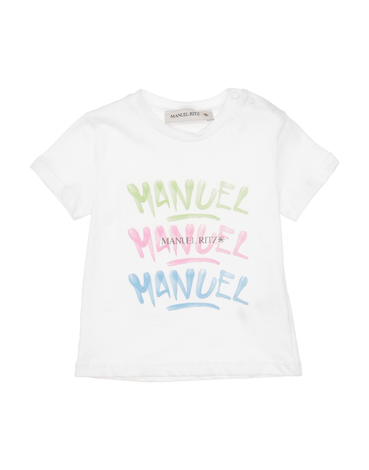 MANUEL RITZ T-shirts Kinder Weiß von MANUEL RITZ