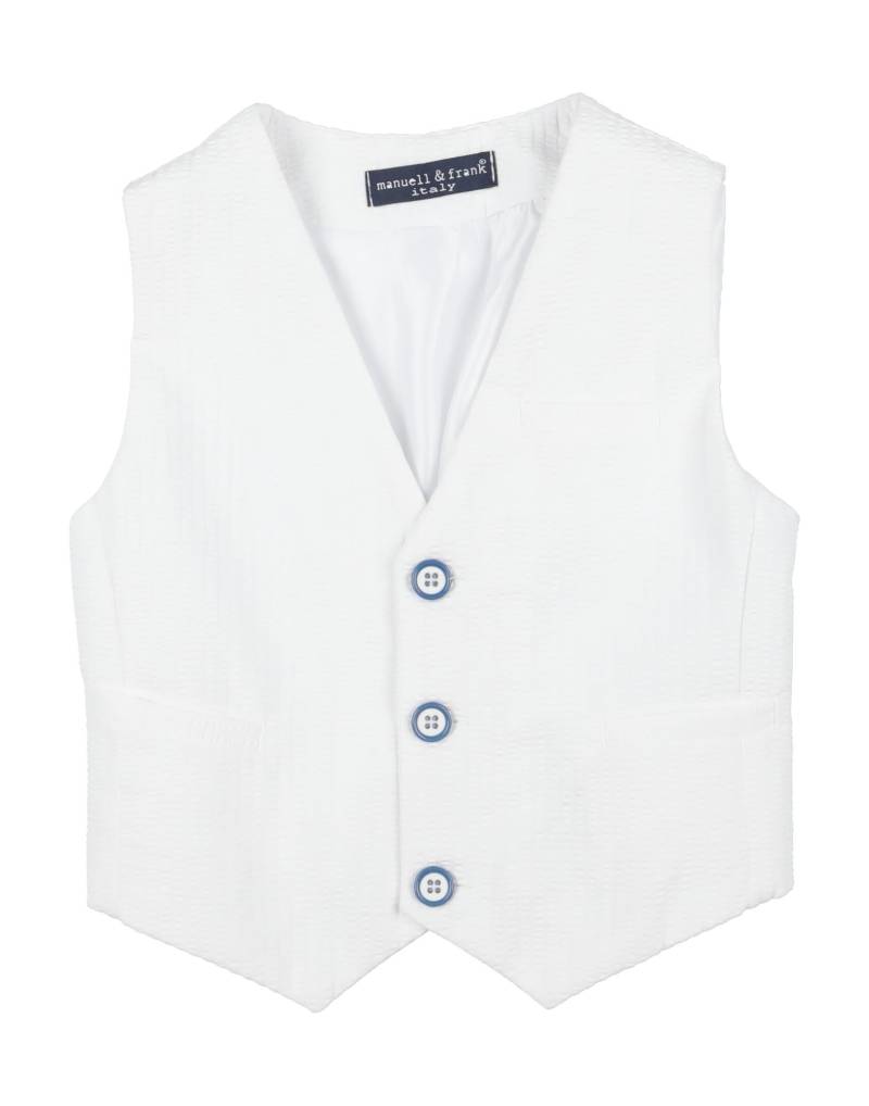 MANUELL & FRANK Couture-weste Kinder Weiß von MANUELL & FRANK
