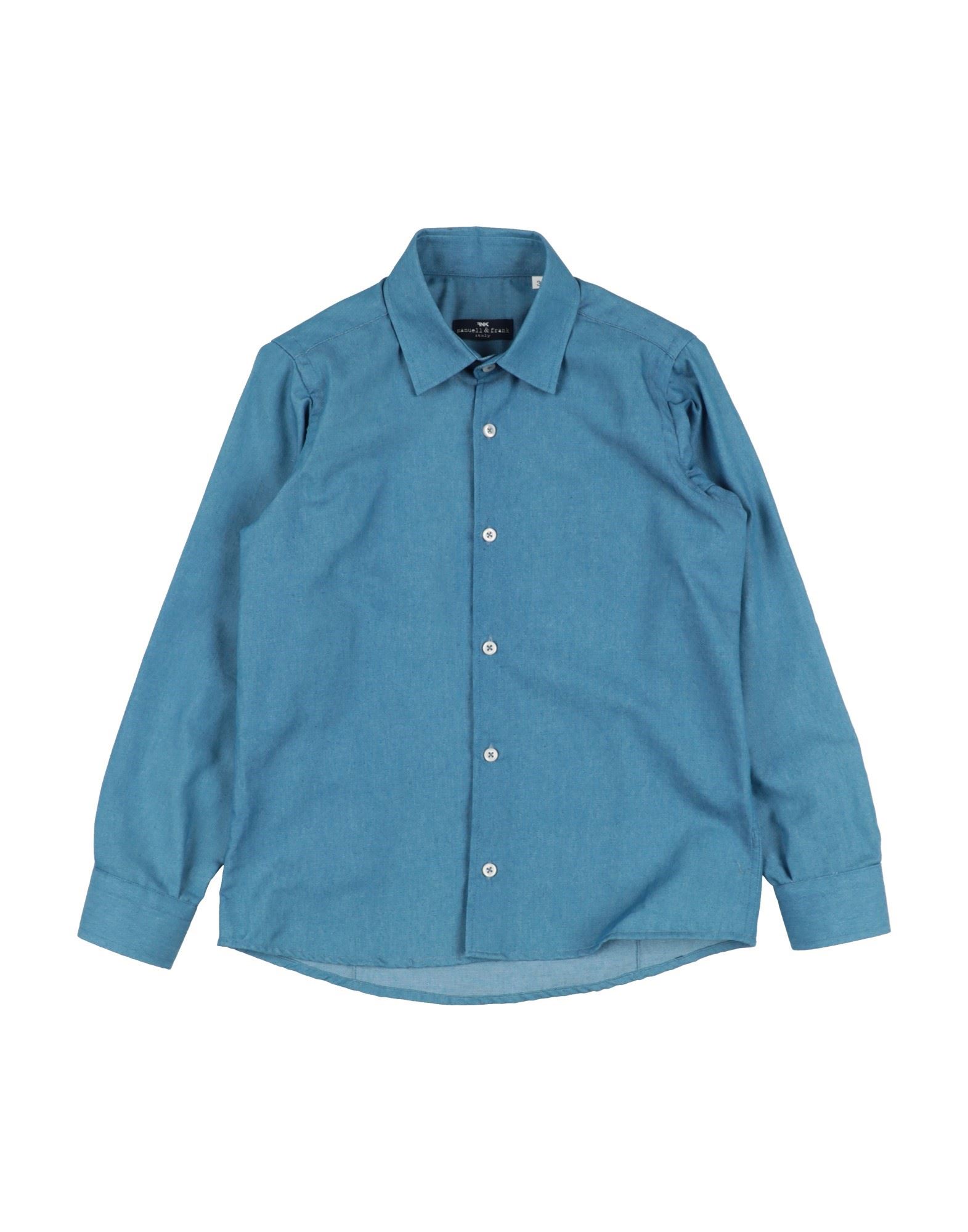 MANUELL & FRANK Hemd Kinder Blau von MANUELL & FRANK