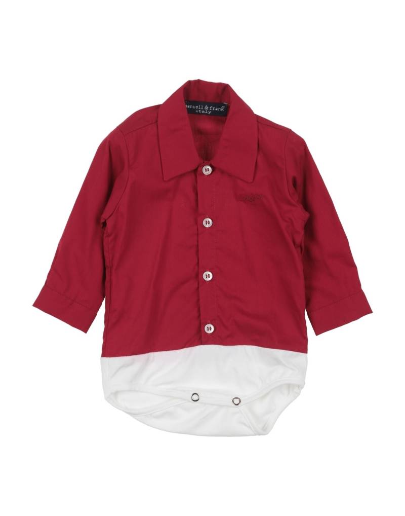 MANUELL & FRANK Strampelanzug Kinder Rot von MANUELL & FRANK