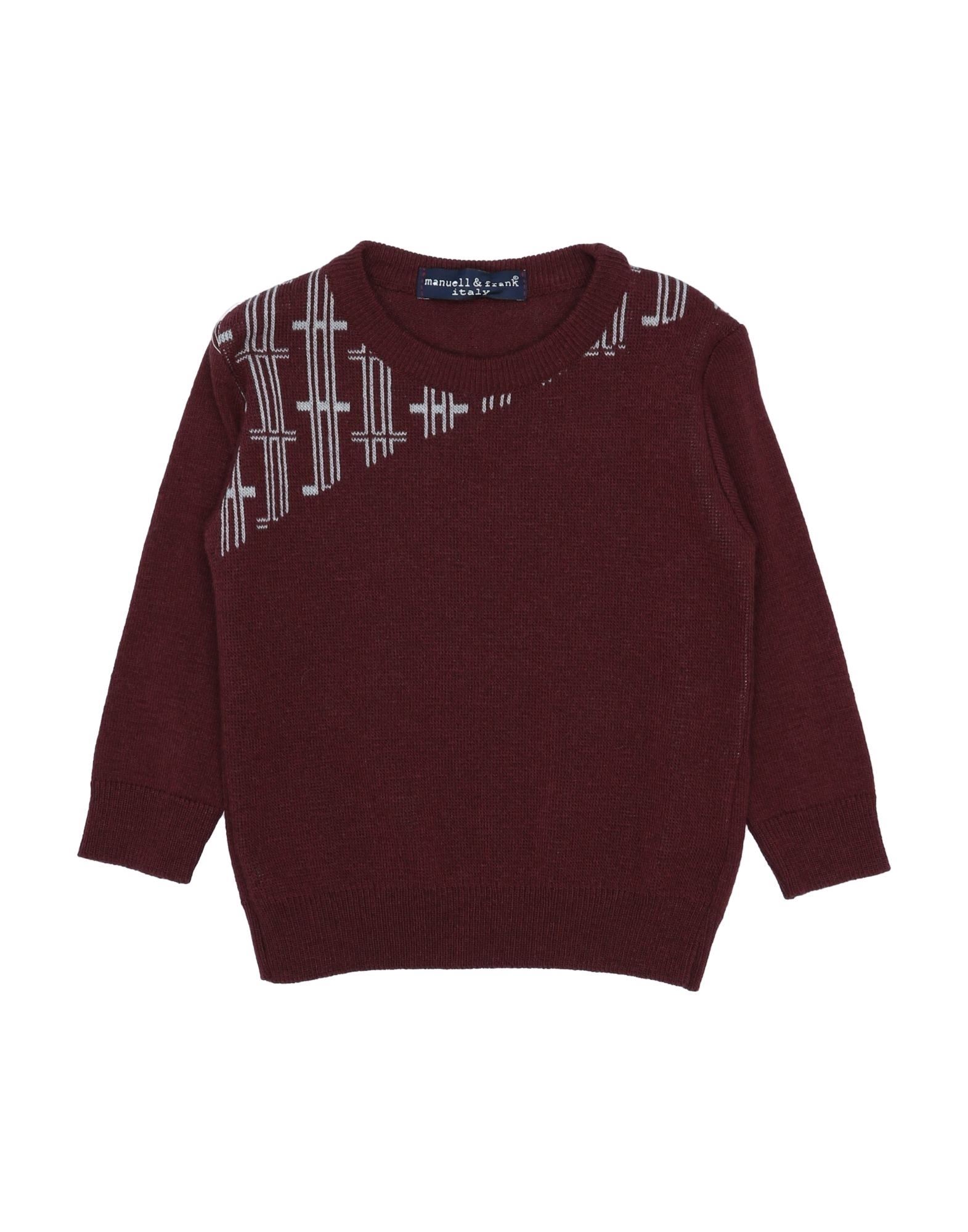 MANUELL & FRANK Pullover Kinder Bordeaux von MANUELL & FRANK