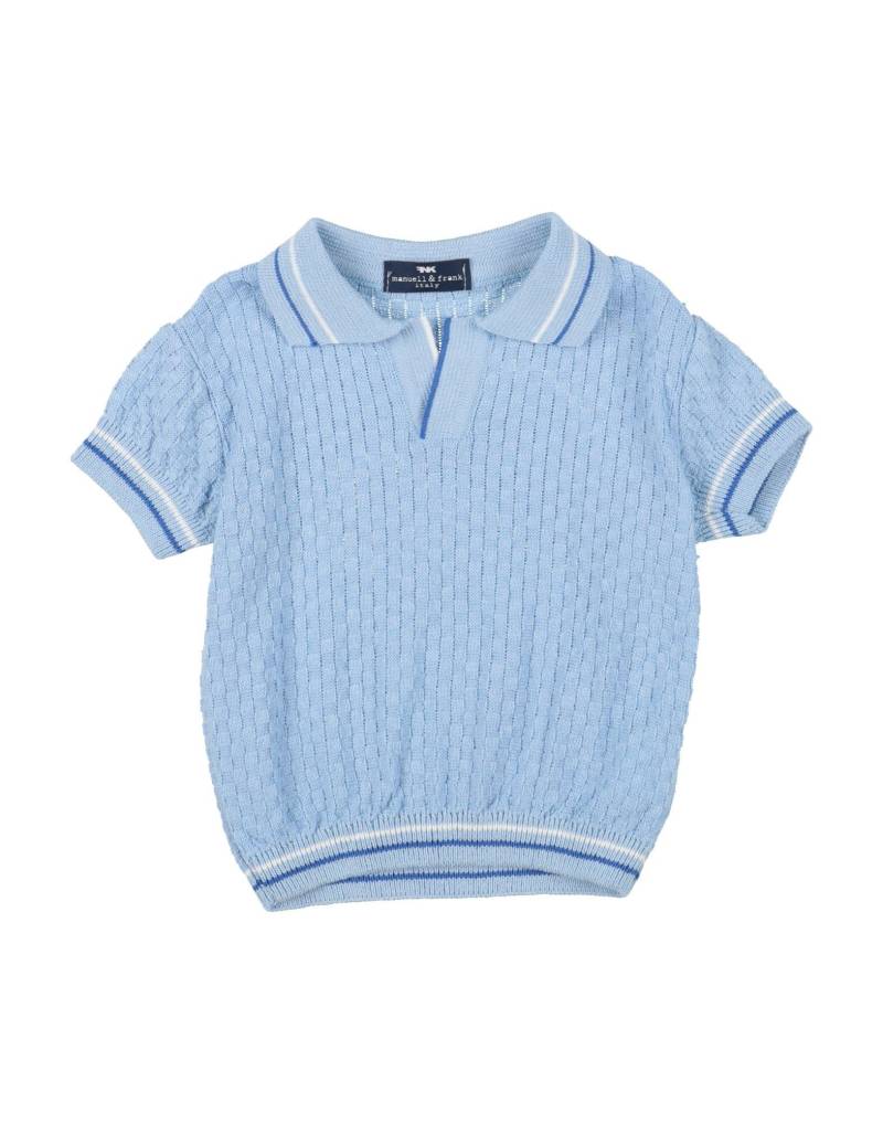 MANUELL & FRANK Pullover Kinder Hellblau von MANUELL & FRANK