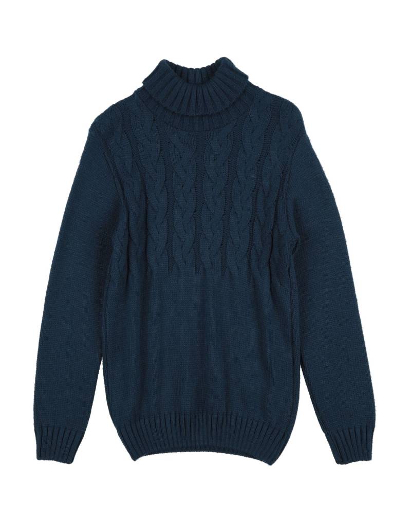 MANUELL & FRANK Rollkragenpullover Kinder Marineblau von MANUELL & FRANK