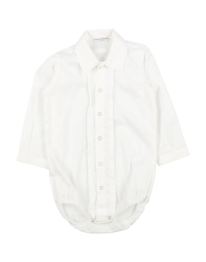 MANUELL & FRANK Strampelanzug Kinder Weiß von MANUELL & FRANK