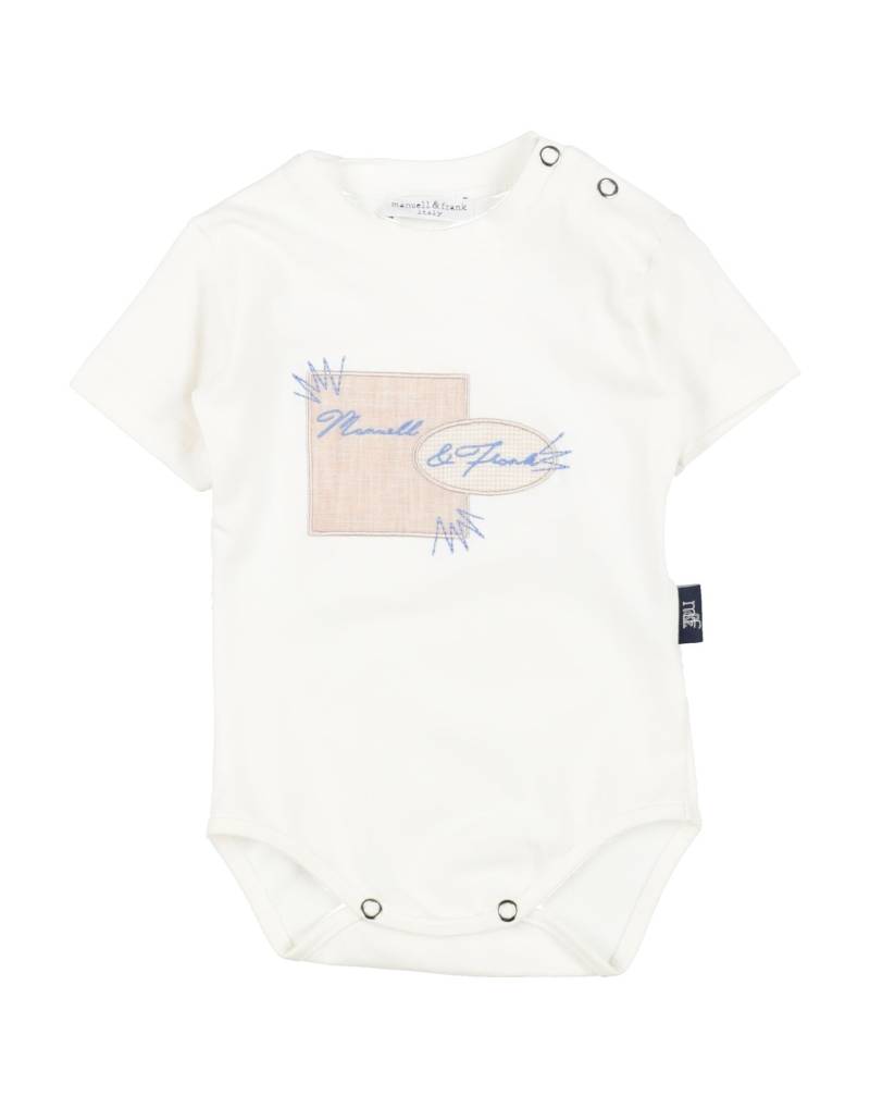 MANUELL & FRANK Strampelanzug Kinder Weiß von MANUELL & FRANK