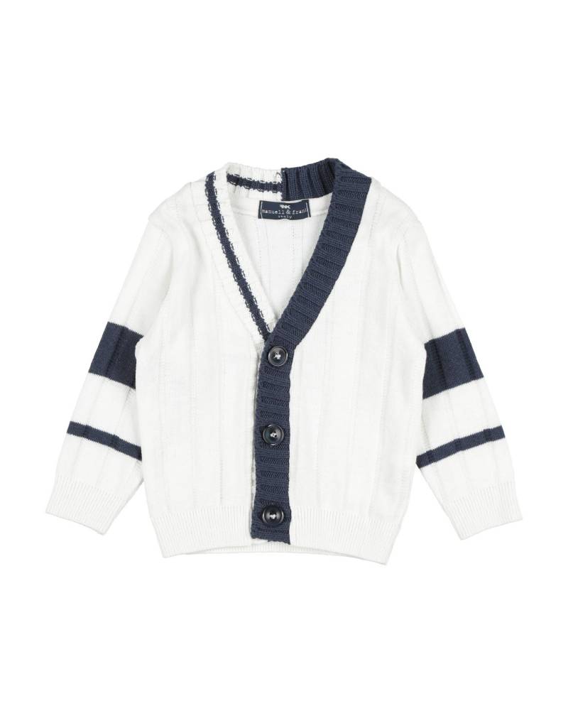 MANUELL & FRANK Strickjacke Kinder Weiß von MANUELL & FRANK
