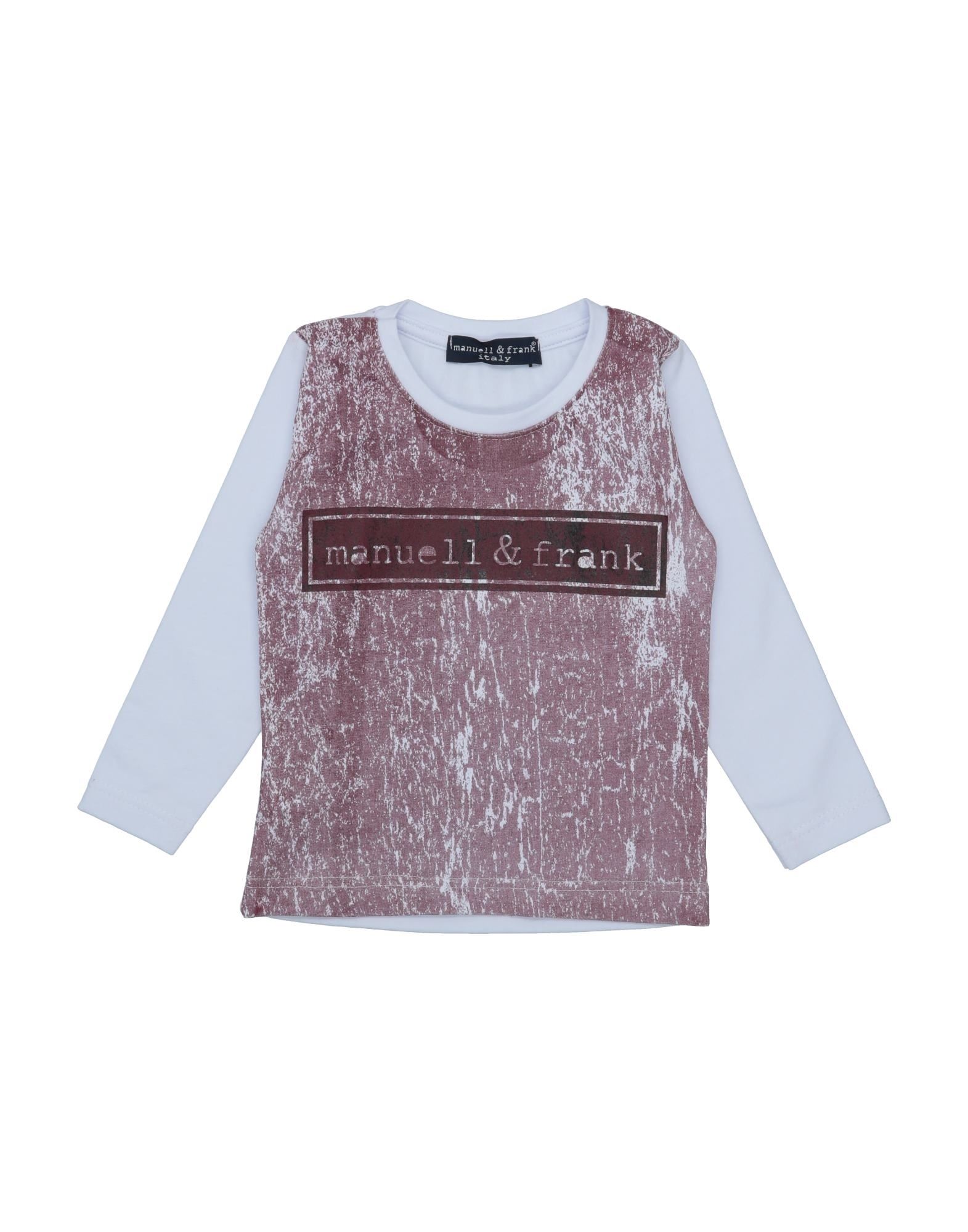 MANUELL & FRANK T-shirts Kinder Bordeaux von MANUELL & FRANK