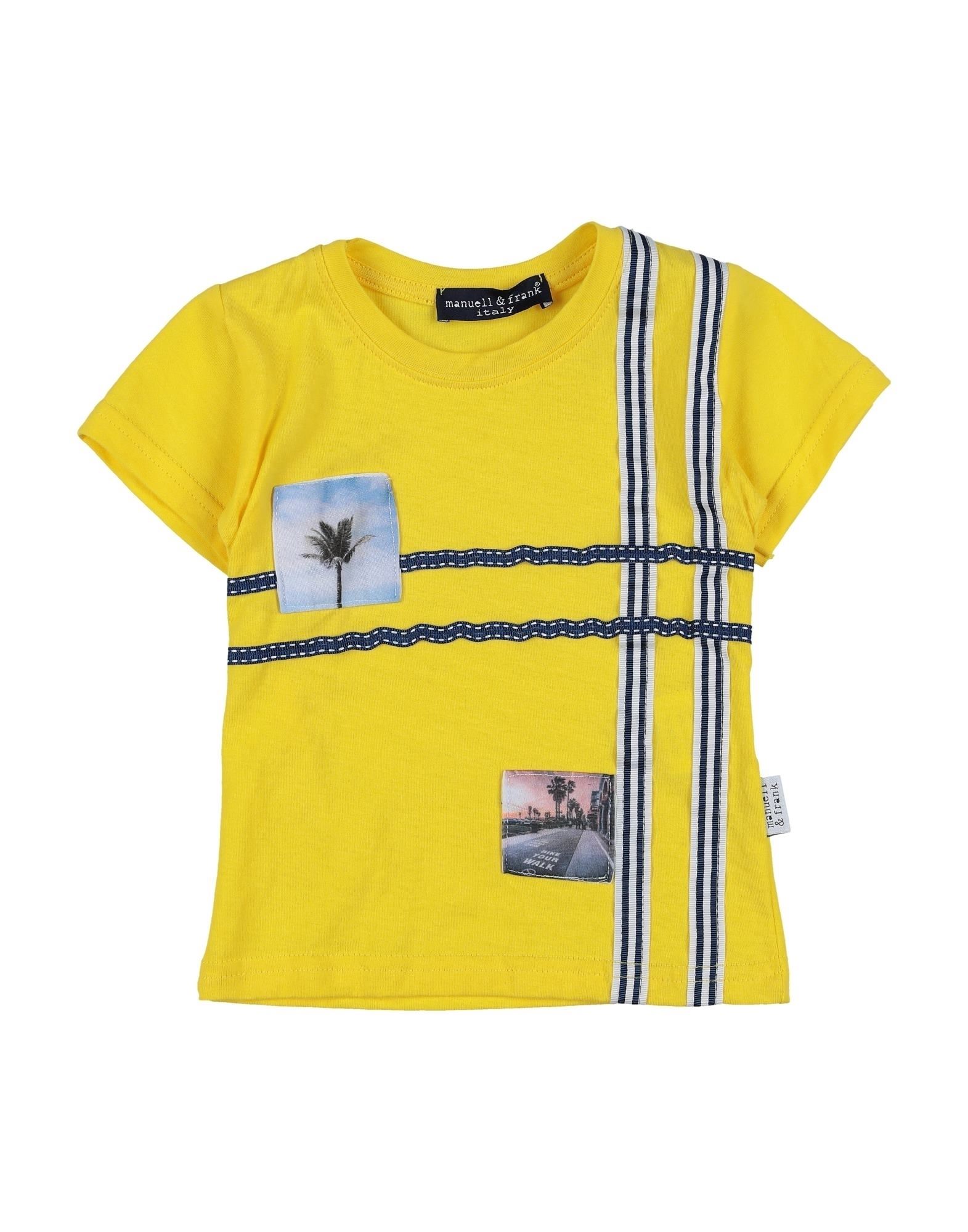 MANUELL & FRANK T-shirts Kinder Gelb von MANUELL & FRANK