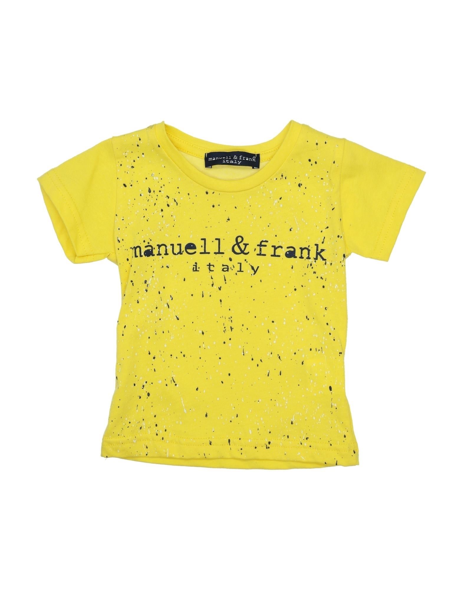 MANUELL & FRANK T-shirts Kinder Gelb von MANUELL & FRANK