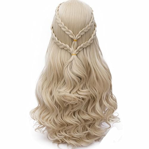 Anime Cosplay Daenerys Targaryen Perücke inspiriert von Game of Thrones Kostüm Cosplay Haar von MANUKS