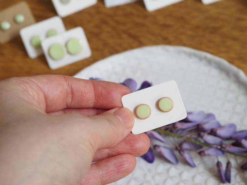 Keramik Ohrstecker von MANUKceramics