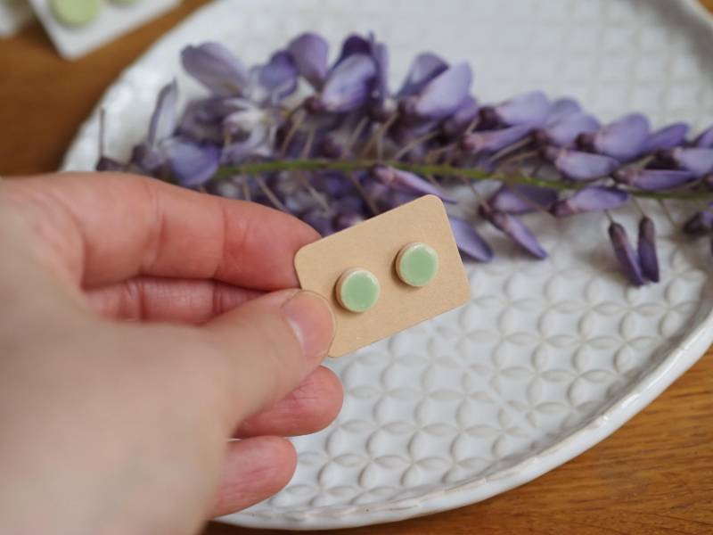 Keramik Ohrstecker von MANUKceramics