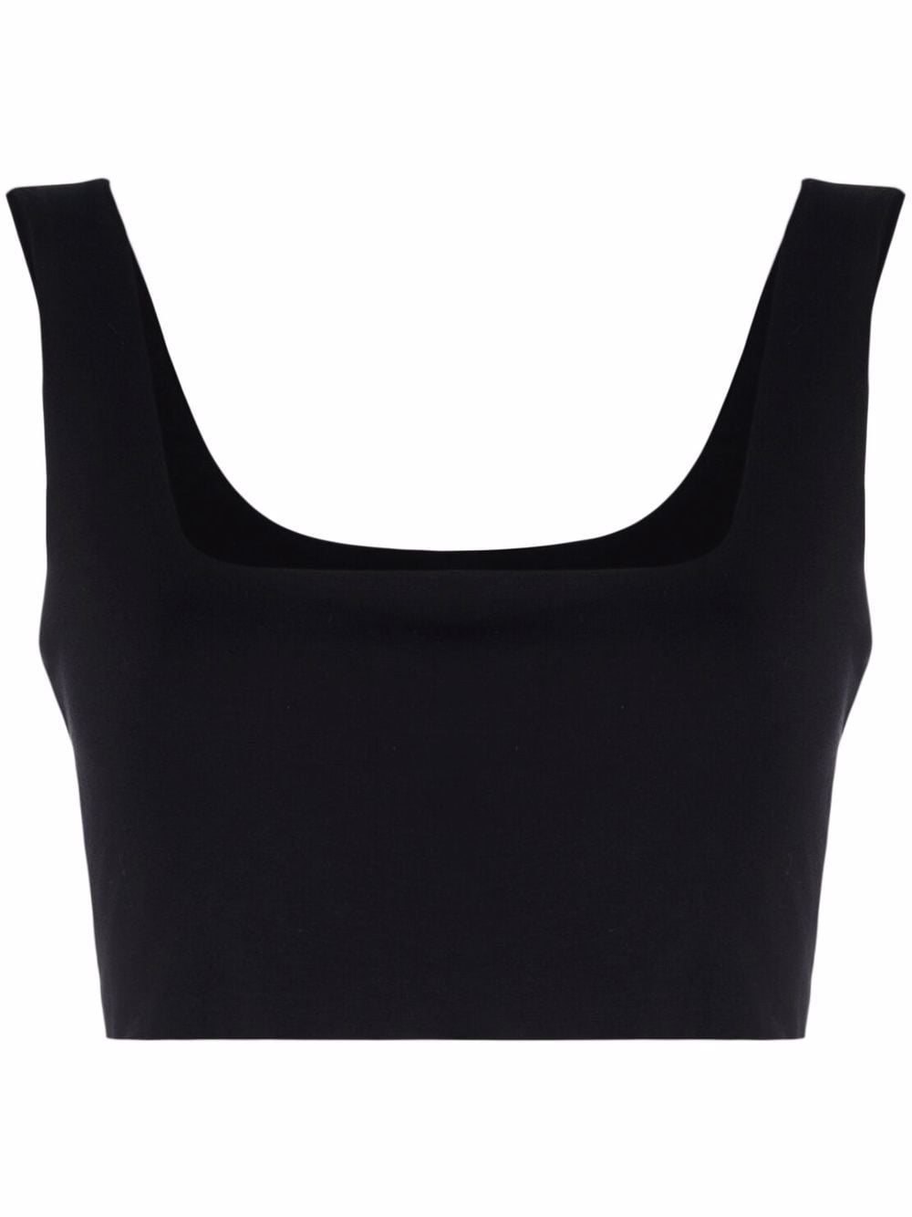 MANURI Miss Jane Cropped-Top - Schwarz von MANURI