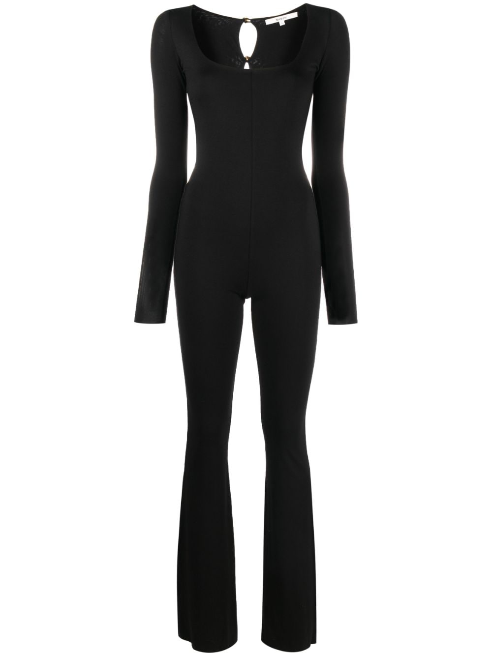 MANURI Langärmeliger Jumpsuit - Schwarz von MANURI