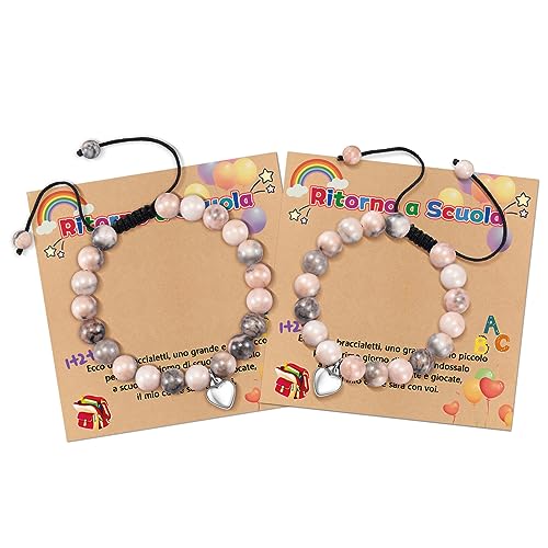 MANVEN Mutter und Tochter Armband Perlenarmband 2er-Set MANVEN Mutter und Tochter Armband Perlenarmband 2er-Set von MANVEN