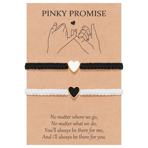 MANVEN Partnerarmbänder Partner Geschenke Pärchen Geschenke Freundschaftsarmbänder Valentinstag Jahrestag Geschenk für Ihn und Sie Pärchen Armband für Freunde Beste Freundin Mutter Tochter von MANVEN