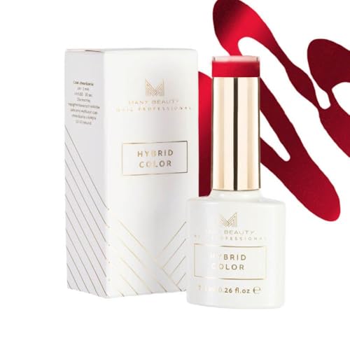 MANY BEAUTY UV Nagellack Kirschperle - Gel Nagellack UV - Präzise Lackierung mit UV Lack - Gellack UV mit Selbstnivellierender Formel - Perfekte Abdeckung Gel Nail Polish - 907 Mulled Wine von MANY BEAUTY