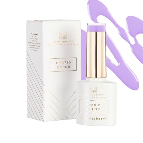 MANY BEAUTY UV Nagellack Lila - Gel Nagellack UV - Präzise Lackierung mit UV Lack - Gellack UV mit Selbstnivellierender Formel - Perfekte Abdeckung Gel Nail Polish - 301 Lilac von MANY BEAUTY