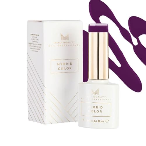 MANY BEAUTY UV Nagellack Pflaume - Gel Nagellack UV - Präzise Lackierung mit UV Lack - Gellack UV mit Selbstnivellierender Formel - Perfekte Abdeckung Gel Nail Polish - 302 Orchid von MANY BEAUTY