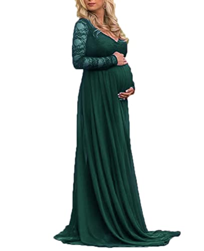 MANYMANY Umstandskleid aus Spitze, Meerjungfrau, schulterfrei, langärmlig, Babypartykleid, Schwangere, weiße/Schwarze, bodenlange Kleider MANYMANY Umstandskleid aus Spitze, Meerjungfrau, schulterfrei, langärmlig, Babypartykleid, Schwangere, weiße/Schwarze, bodenlange Kleider von MANYMANY