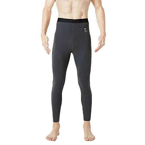 MANYMANY Weiche, leichte Thermo-Leggings für Herren, dünne Unterwäsche mit hoher Taille, Lange Unterhosen von MANYMANY