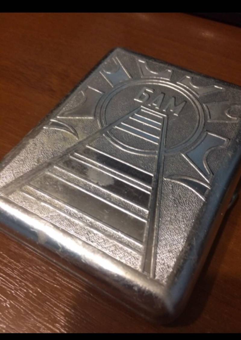 Die Baikal-Amur-Magistrale Vintage Zigarettenetui Der Ddr Für Raucher von MANinACTION