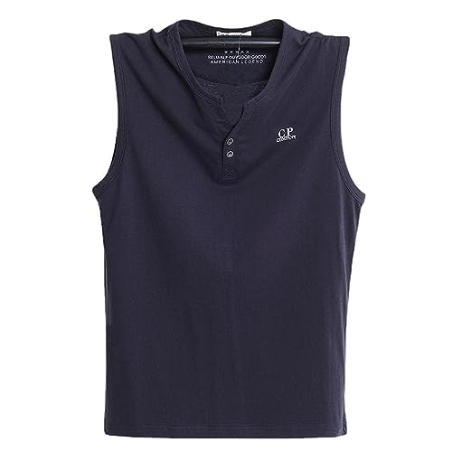 MAOAEAD 100% Baumwolle Tank Tops Herren Casual Weste Große Größe Weich Atmungsaktiv Fitness Groß Und Groß Männlich Ärmellose Weste von MAOAEAD