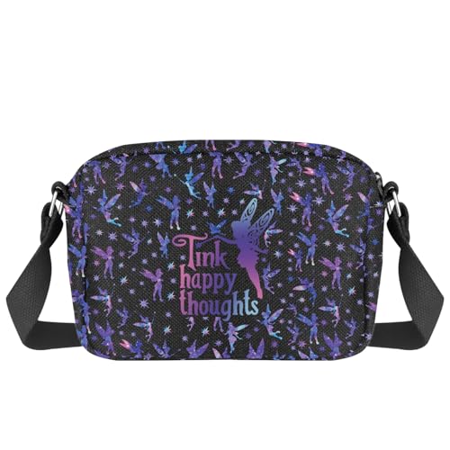 MAOFAED tinhappyDJ Umhängetasche für Fan, Geschenk für Feenliebhaber, Filmliebhaber, Berufsgeschenk für Familie, Tink Happydj von MAOFAED