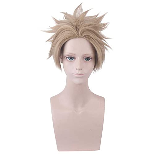 MAOMA Anime Cosplay Perücke,My Hero Academia Hawks Wig Perücke with ​Perückenkappe, für Halloween, Party, Karneval Cosplay-Perücke von MAOMA