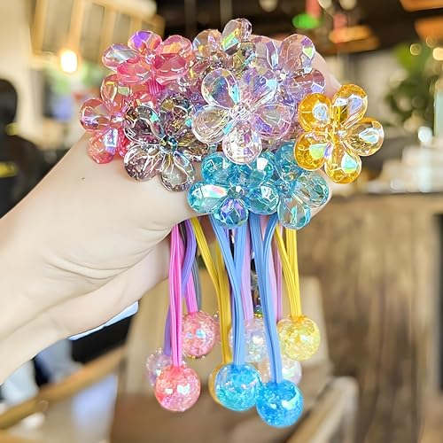 12 Stück Kinder Haargummis mit Bälle und Blumen,Kugel Blumen Elastische Pferdeschwanz Halter,Süße Acrylkugel Zopfgummis,Bunte Bälle Haarbänder,Blumen Gummibänder für Baby Mädchen Kinder 12 Stück Kinder Haargummis mit Bälle und Blumen,Kugel Blumen Elastische Pferdeschwanz Halter,Süße Acrylkugel Zopfgummis,Bunte Bälle Haarbänder,Blumen Gummibänder für Baby Mädchen Kinder von MAOSHYMS
